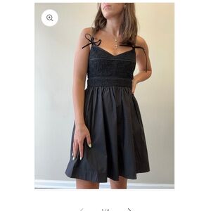 En Saison Black Monti Mini Dress